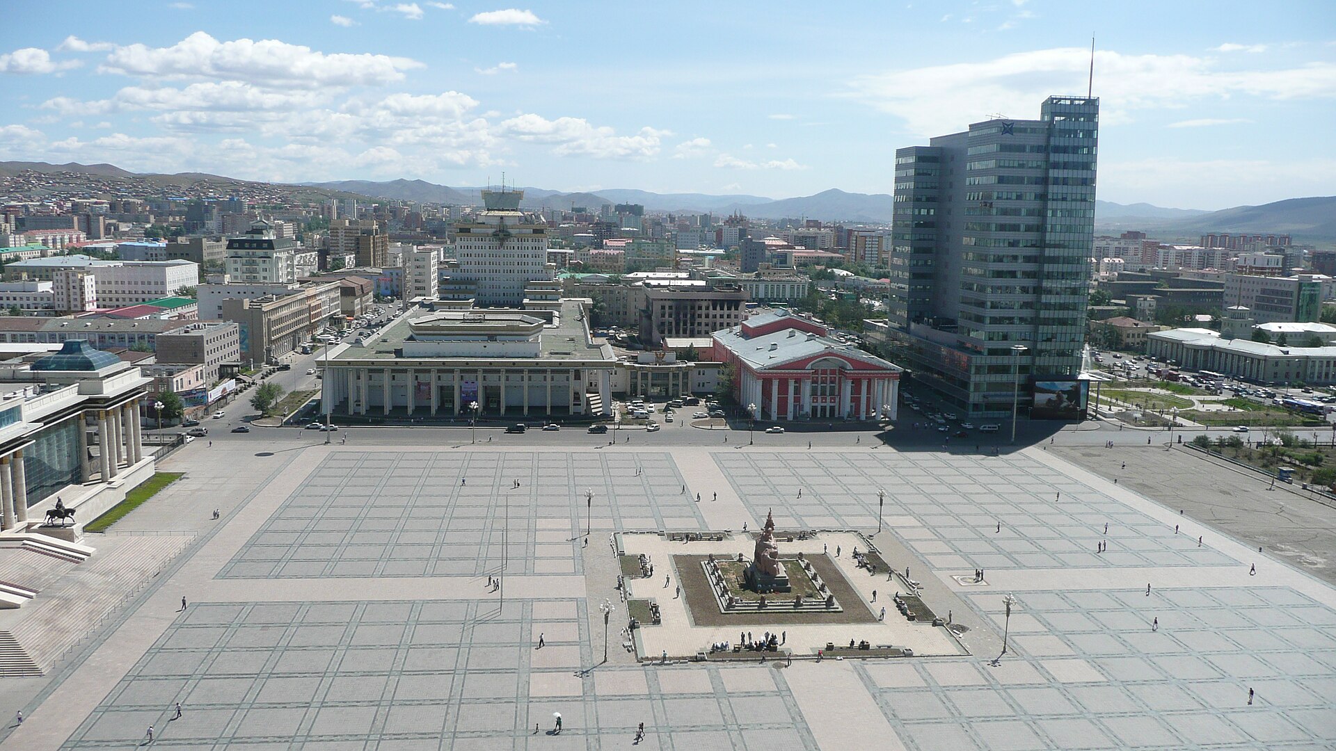 Улаанбаатар хотын өглөөний харагдац